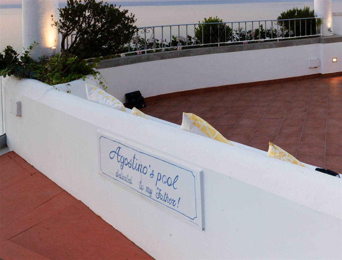 Agostino's pool, dedicated to my father - Villa Poesia, Praiano